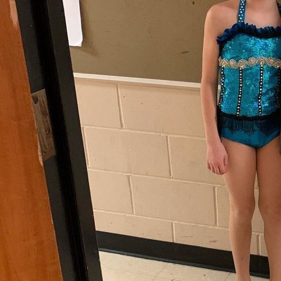 Jazz costume kids large blue and black and silver - Picture 8 of 8